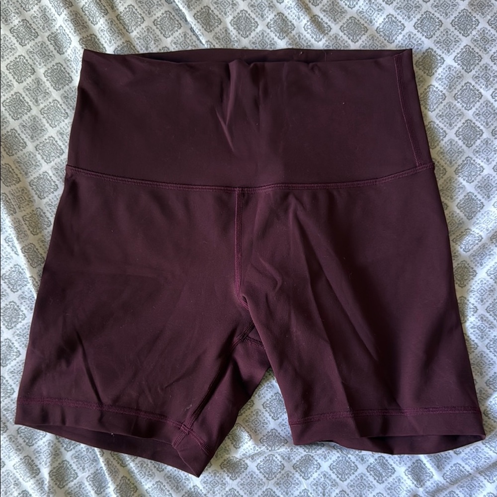 lululemon athletica Purple Bike Shorts